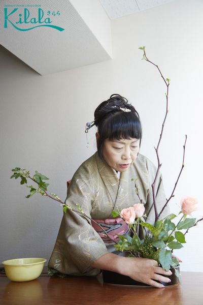 học cắm hoa Ikebana
